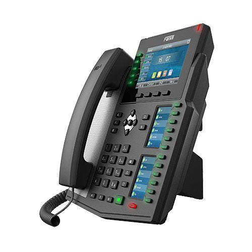 Teléfono Ip Fanvil X6u Negro