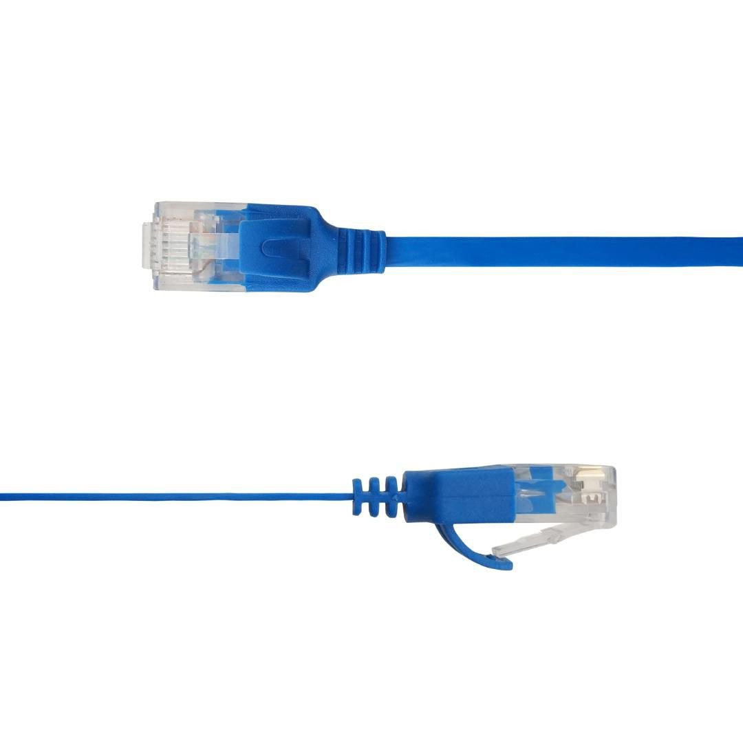 EAN 7072662028787 - LinkIT UTP-FL6A-00450-GL cable de red Amarillo 4,5 m Cat6a U/UTP (UTP) imagen 2