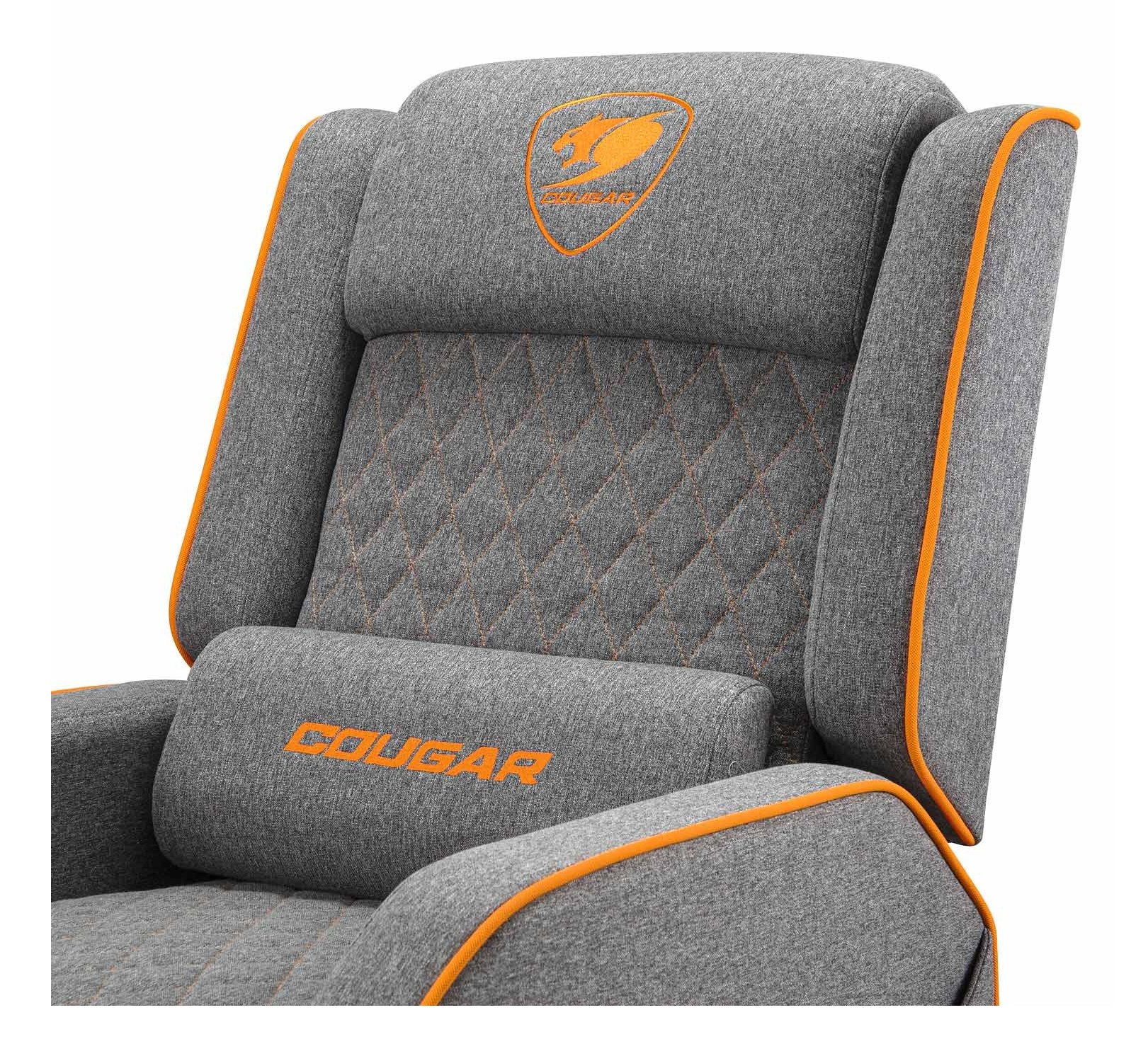 EAN 4710483777233 - COUGAR Ranger One Butaca para jugar Asiento acolchado tapizado Gris, Naranja imagen 14