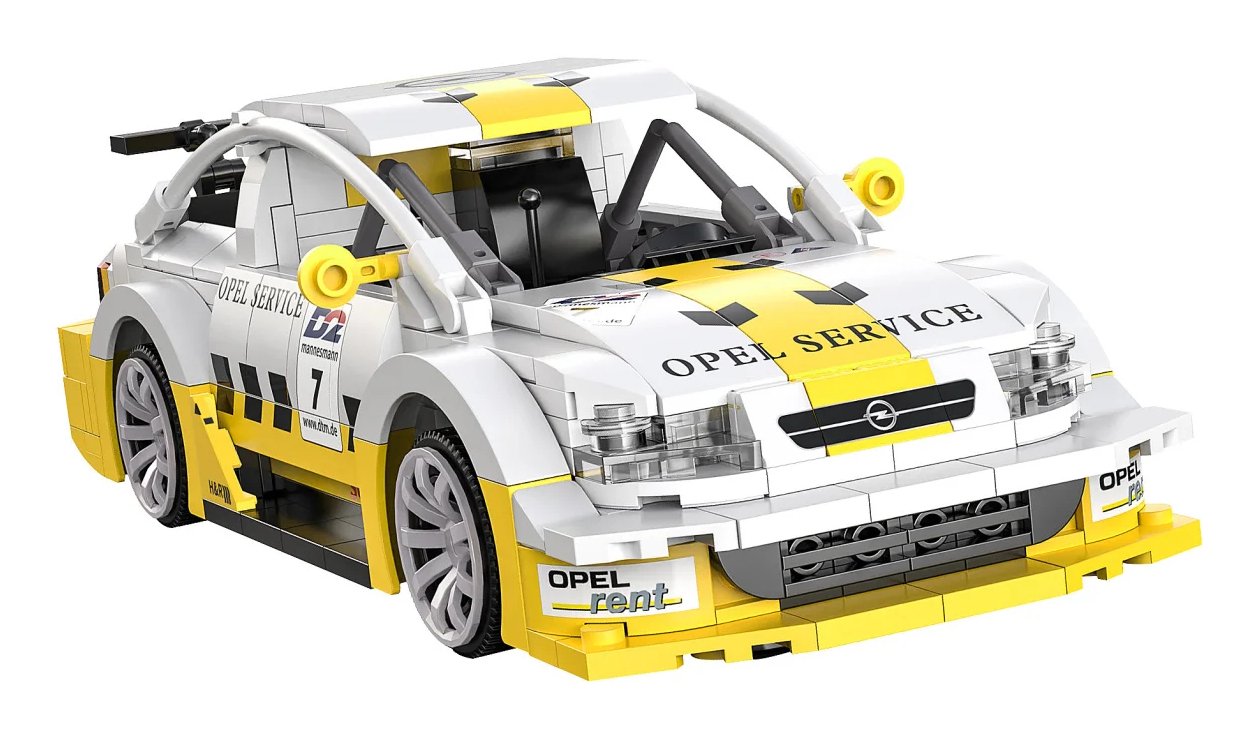 Jamara Opel Amra V8 Coupe 1:20 Bricks Blanco 6+