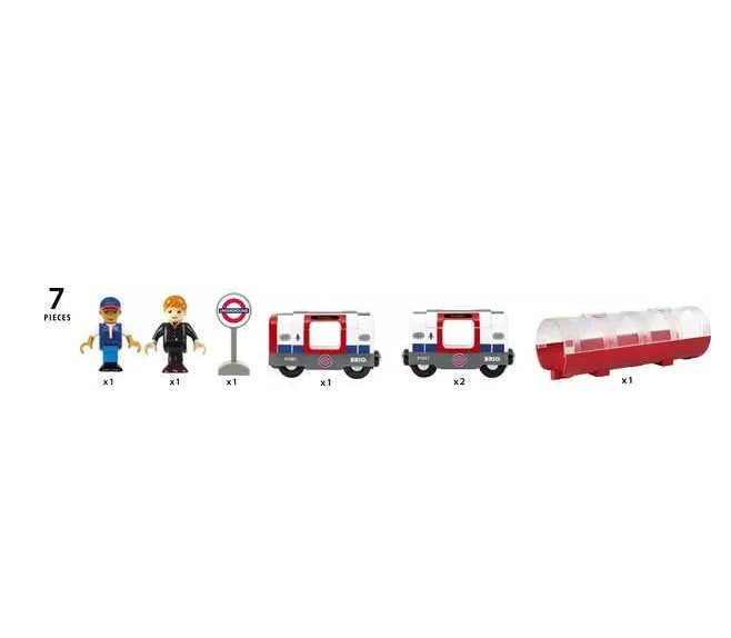 Brio World World London Subway Con Luz Y Sonido, Tocando Vehículo 63608500