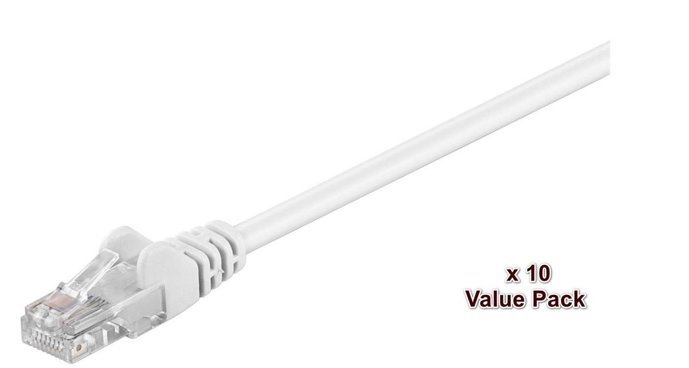 Microconnect V-Utp510wvp Cable De Red Blanco 10 M Cat5e U/Utp [Utp]