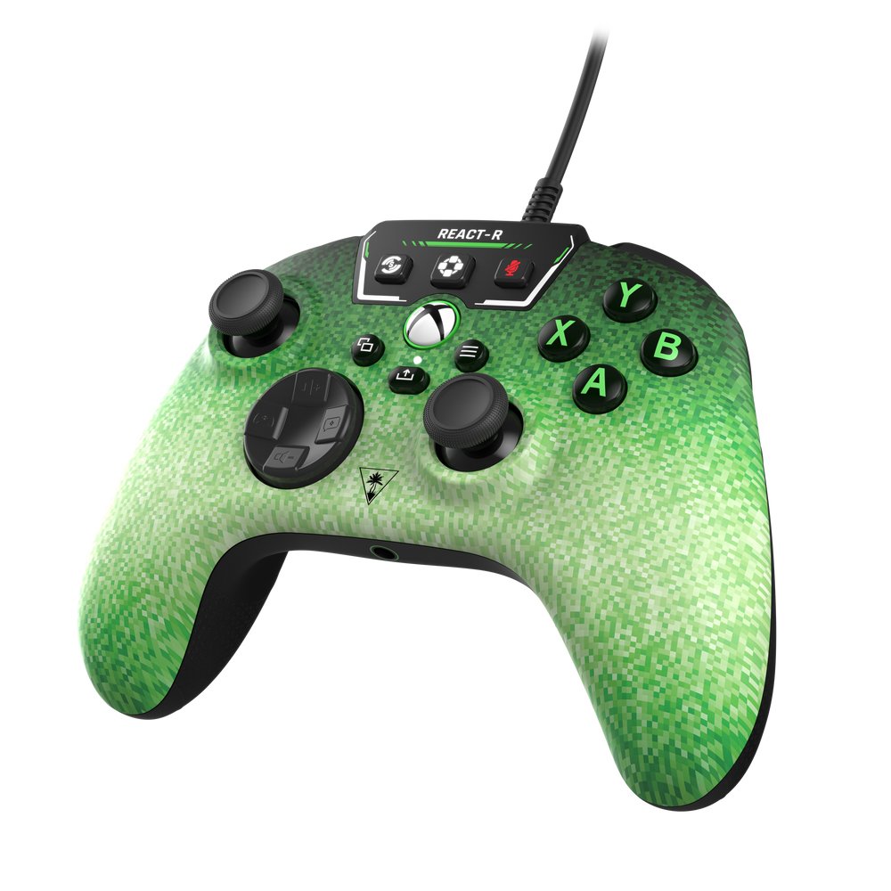 Turtle Beach React-R Negro, Verde Usb Gamepad Analógico/Digital Pc, Xbox One, Xbox Series S, Xbox Series X