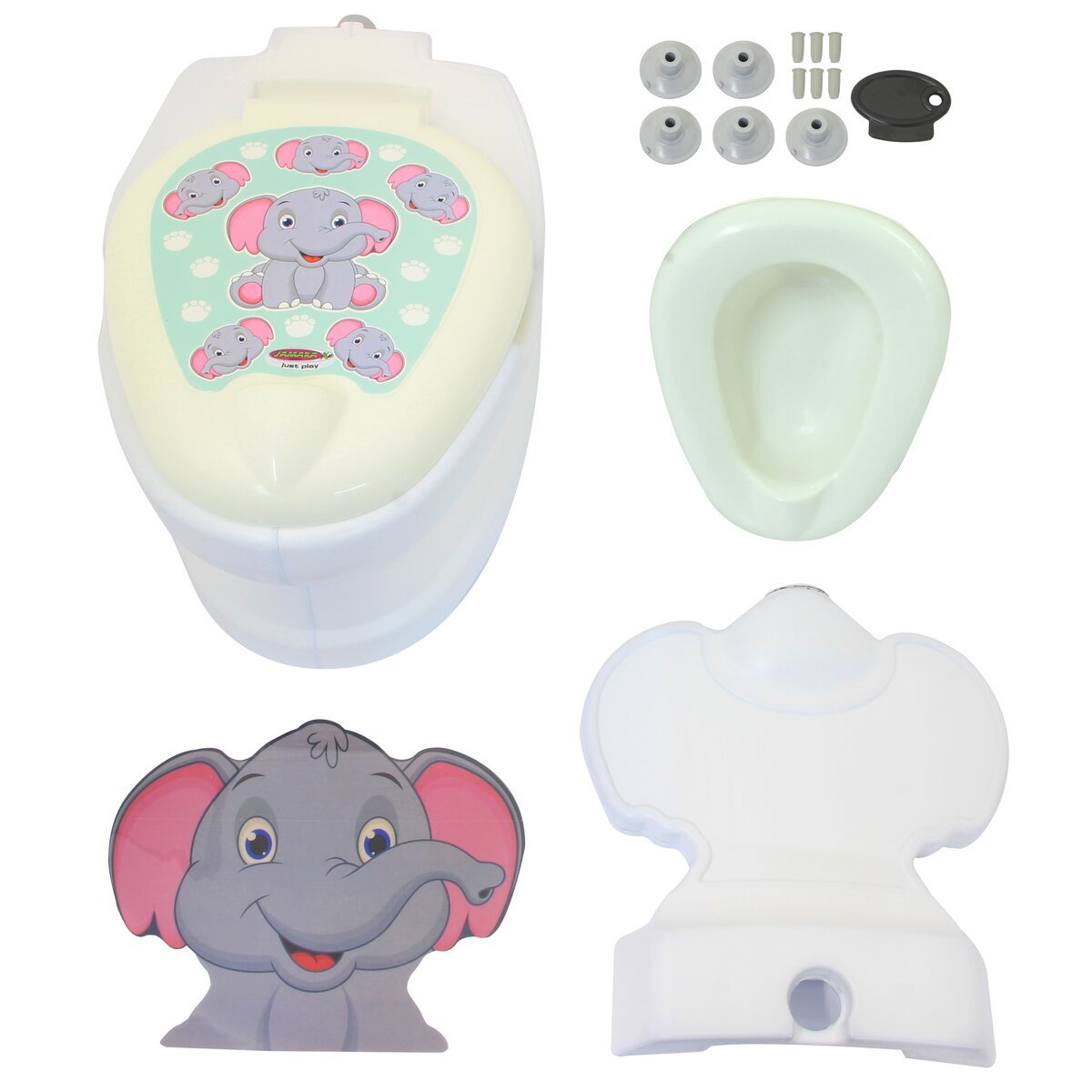 Jamara 460957, Orinal Blanco/Multi Color