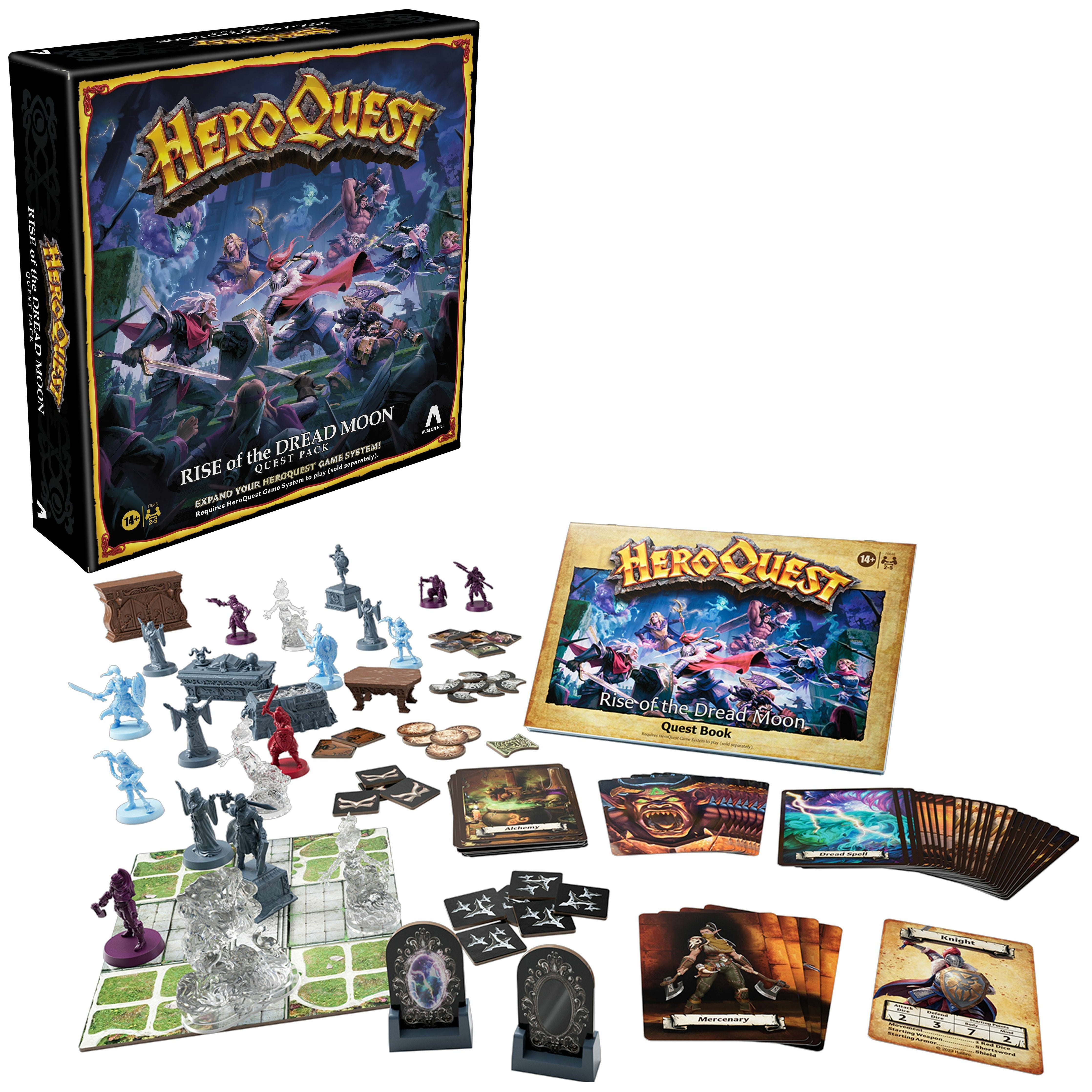 Expansion Juego De Mesa Salida De La Temible Luna Heroquest Ingles