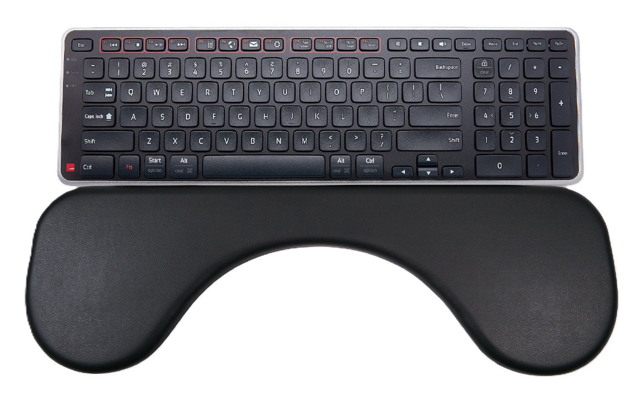 EAN 0743870002896 - Contour Design CDWRUA00410 descansa muñecas Cuero vegano Negro imagen 3