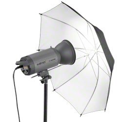 Paraguas Walimex Pro Reflex  Negro/Blanco, 84cm