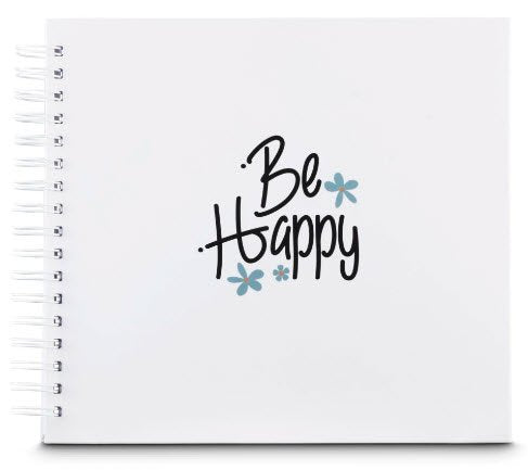 Hama Good Things Spiral    28x24 50 Weisse Seiten Happy       7717