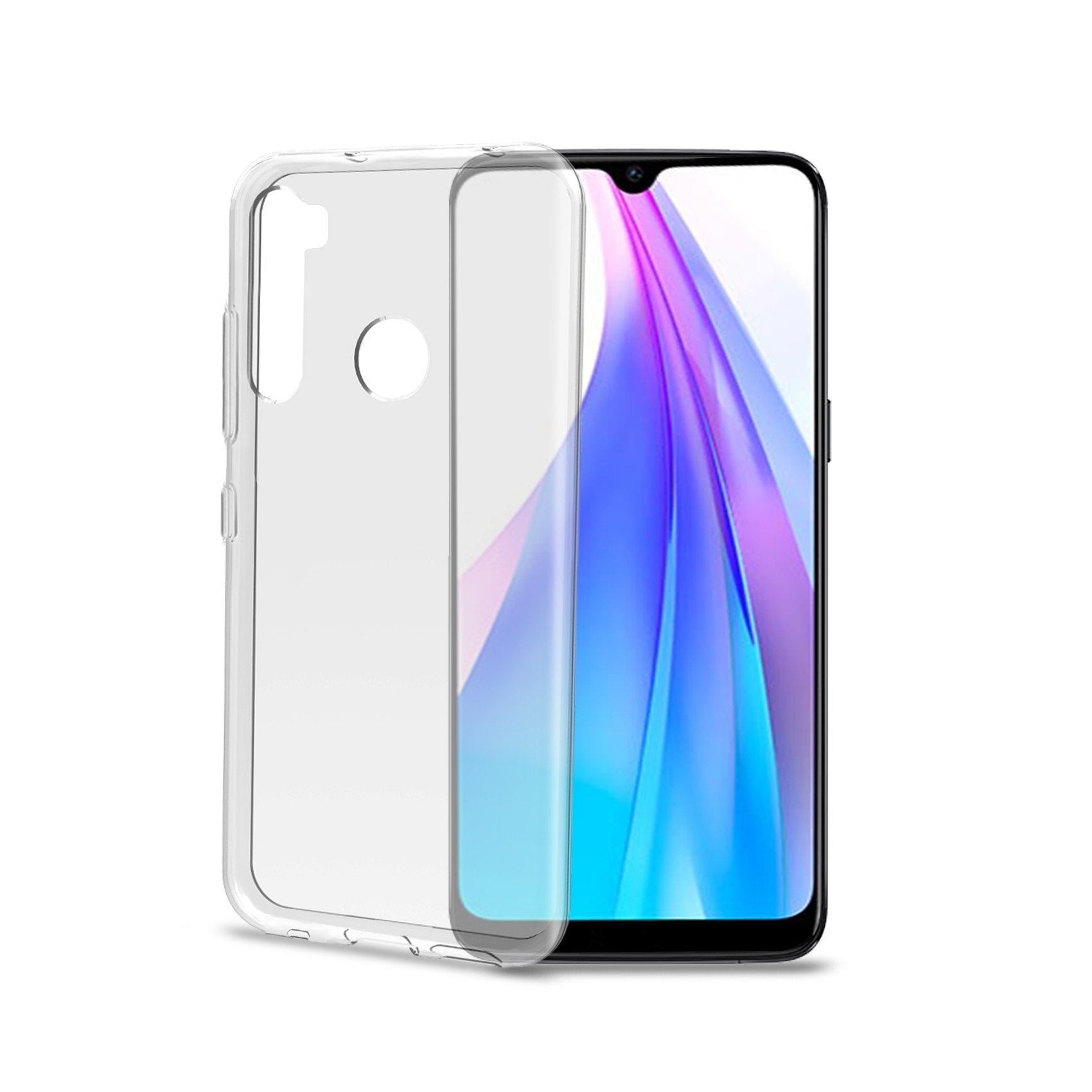 Case Celly Xiaomi Redmi Note 8t Cover Tpu Trasparent Gelskin893