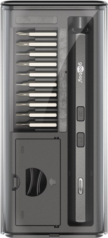 EAN 4040849778384 - Goobay 77838 destornillador eléctrico y llave de impacto Negro imagen 9