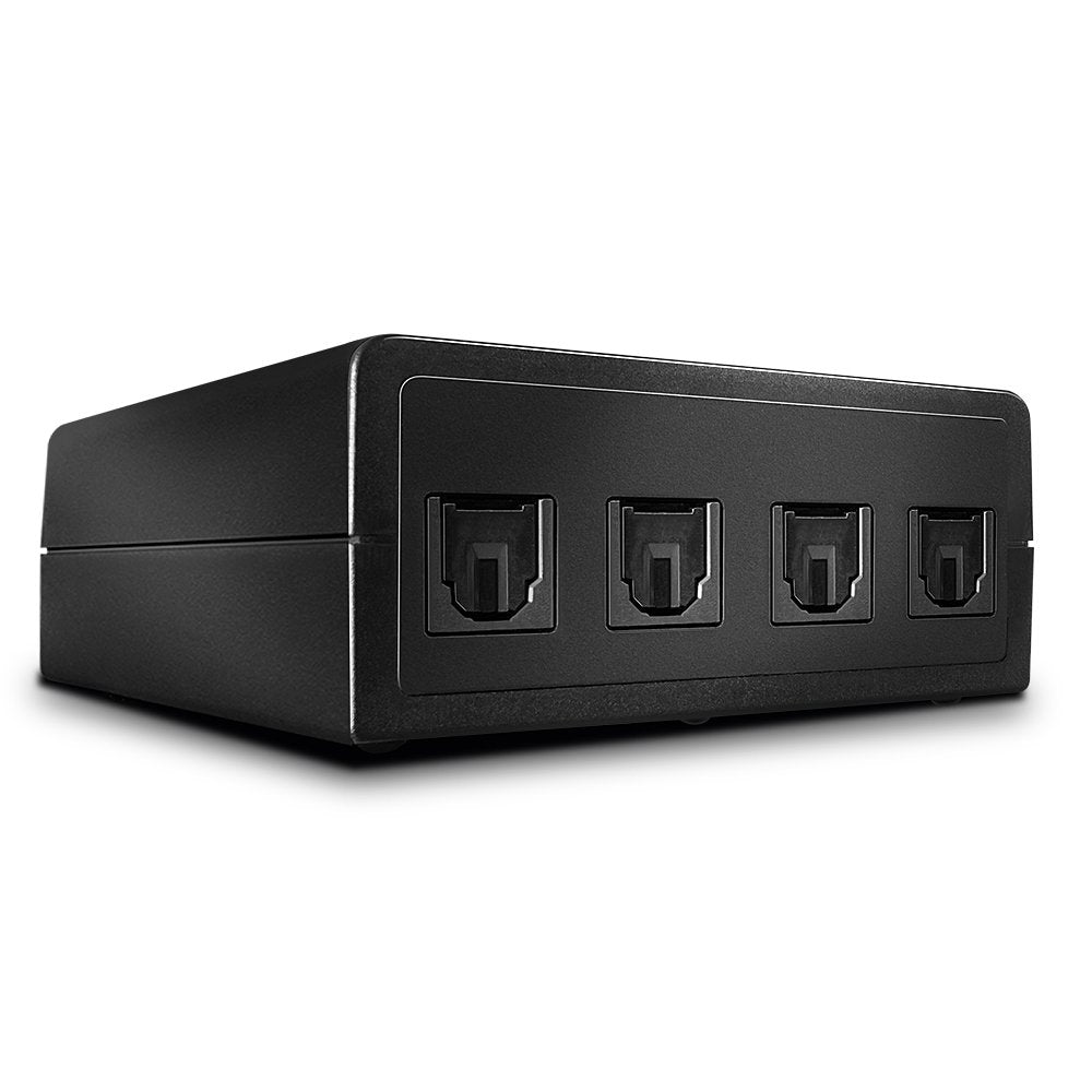 Conmutador De Audio Automático Lindy Toslink 4 Puertos 2go