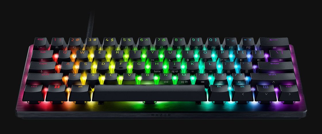 EAN 8887910073537 - Razer Huntsman V3 Pro Mini teclado Juego USB QWERTZ Alemán Negro imagen 2
