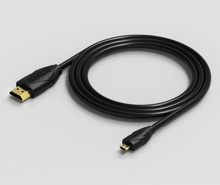 Cable Hdmi Vention Vaa-D03-B200 Hdmi Macho Micro Hdmi Macho 2m Negro