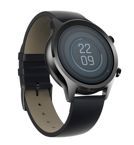 Ticwatch C2 Plus Onyx Smart Watch, Hr, 20 Mm, Black