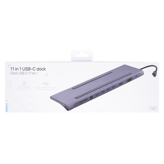 EAN 3303170099636 - T'nB DOCKUSBC11 base para portátil y replicador de puertos Alámbrico USB 3.2 Gen 1 (3.1 Gen 1) Type-C Pla imagen 7