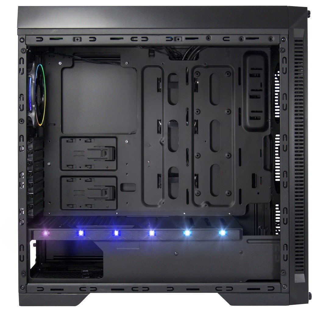 Caja Pc Inter-Tech X-908 Infini2 2x120mm Vent Rgb