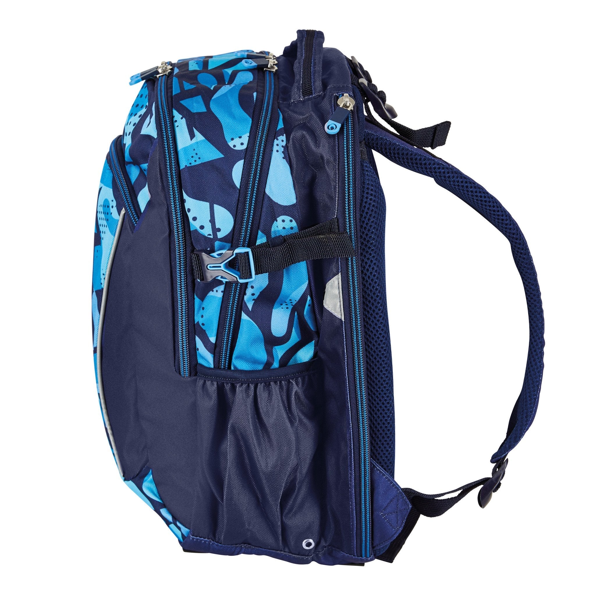 Herlitz Ultimate Camoblue Mochila Escolar Azul, Marina Poliéster