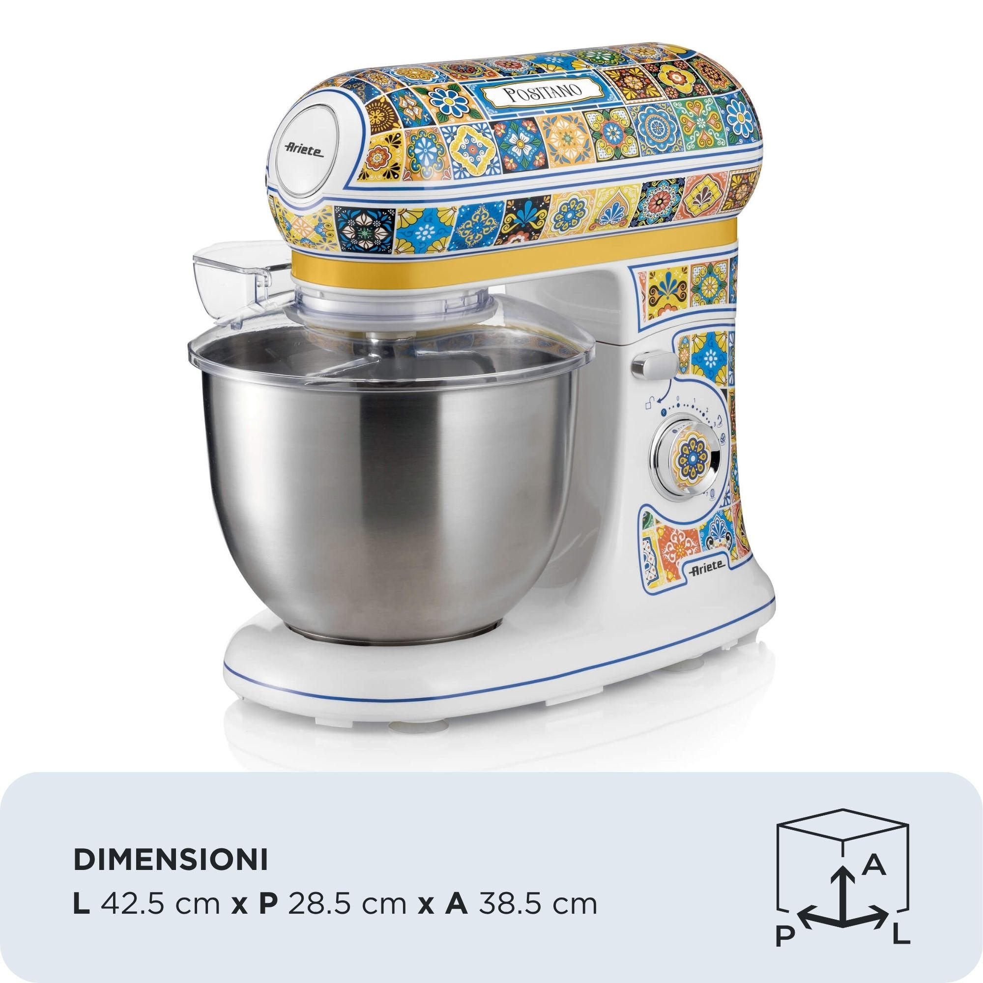 EAN 8003705122864 - Ariete 1588/0P Batidora de varillas 2400 W Azul, Amarillo imagen 2