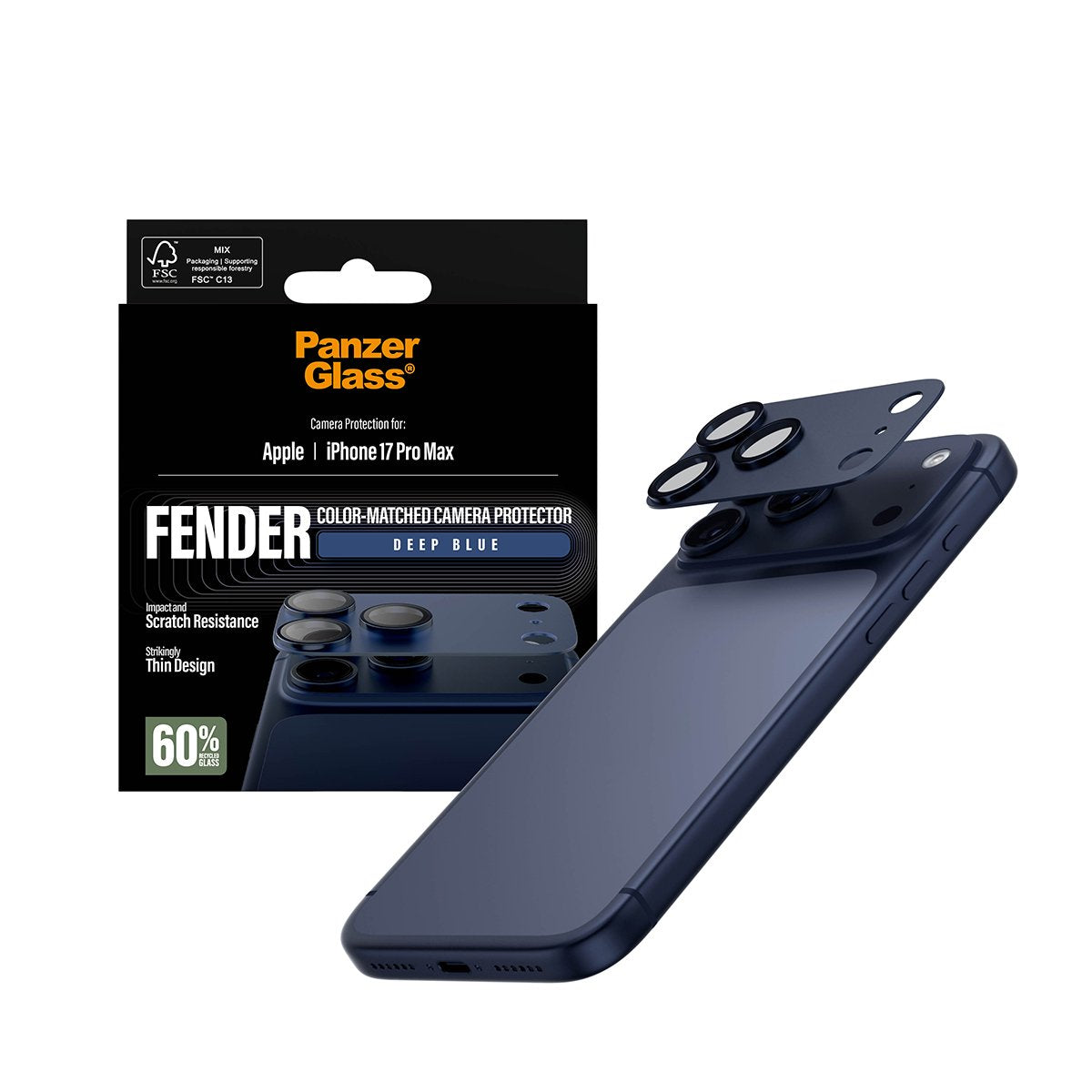 Panzerglass Fender Camaraschutz Iphone 17 Pro Max Tiefazul