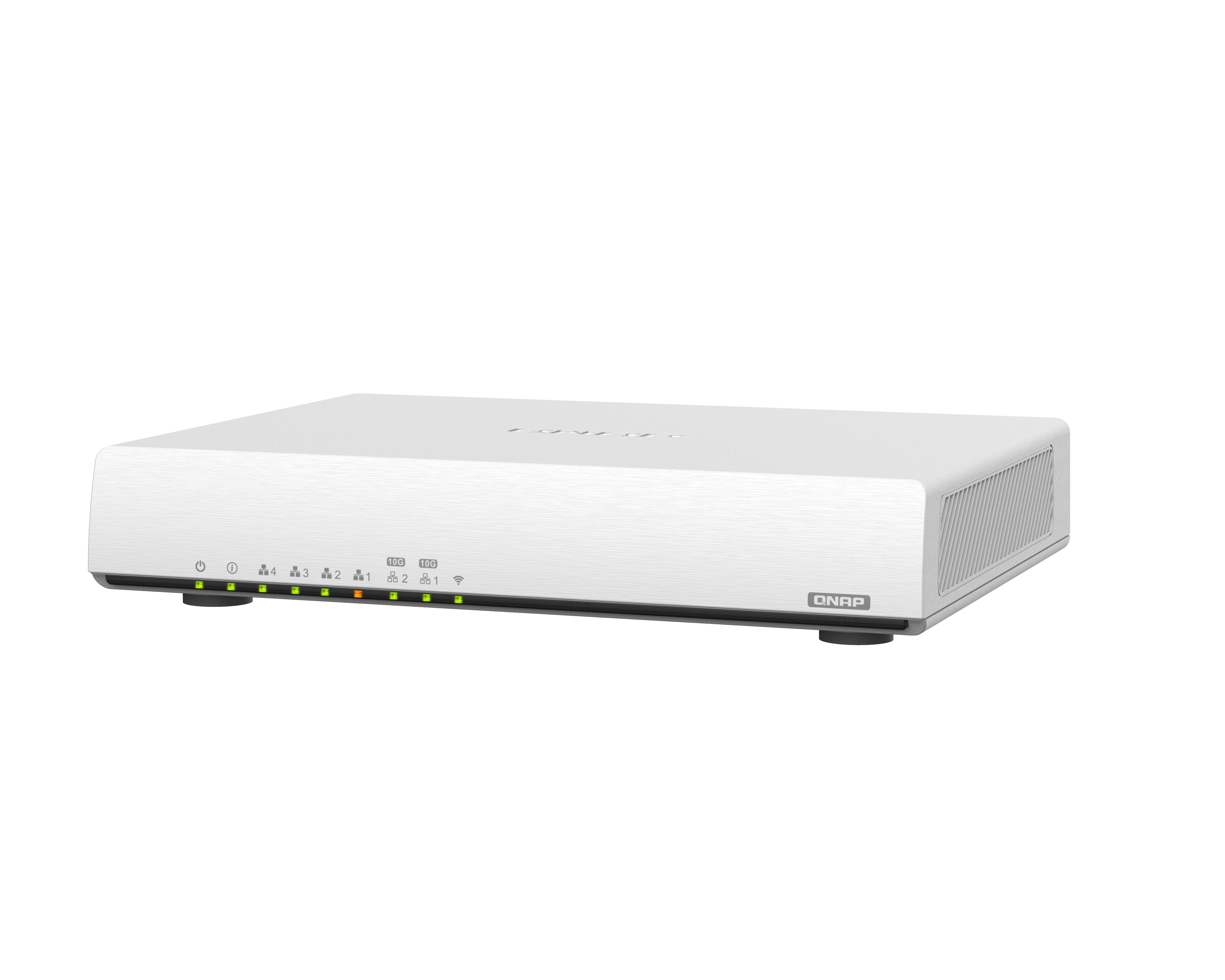 EAN 0885022019861 - QNAP QHora-301W router inalámbrico 10 Gigabit Ethernet Doble banda (2,4 GHz / 5 GHz) Blanco imagen 4