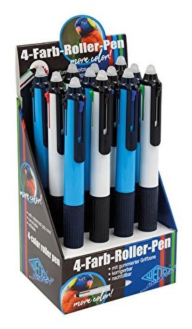 Wedo Gelschreiber Vierfarb F.Sort Radierbar Kunmmoff 1mk