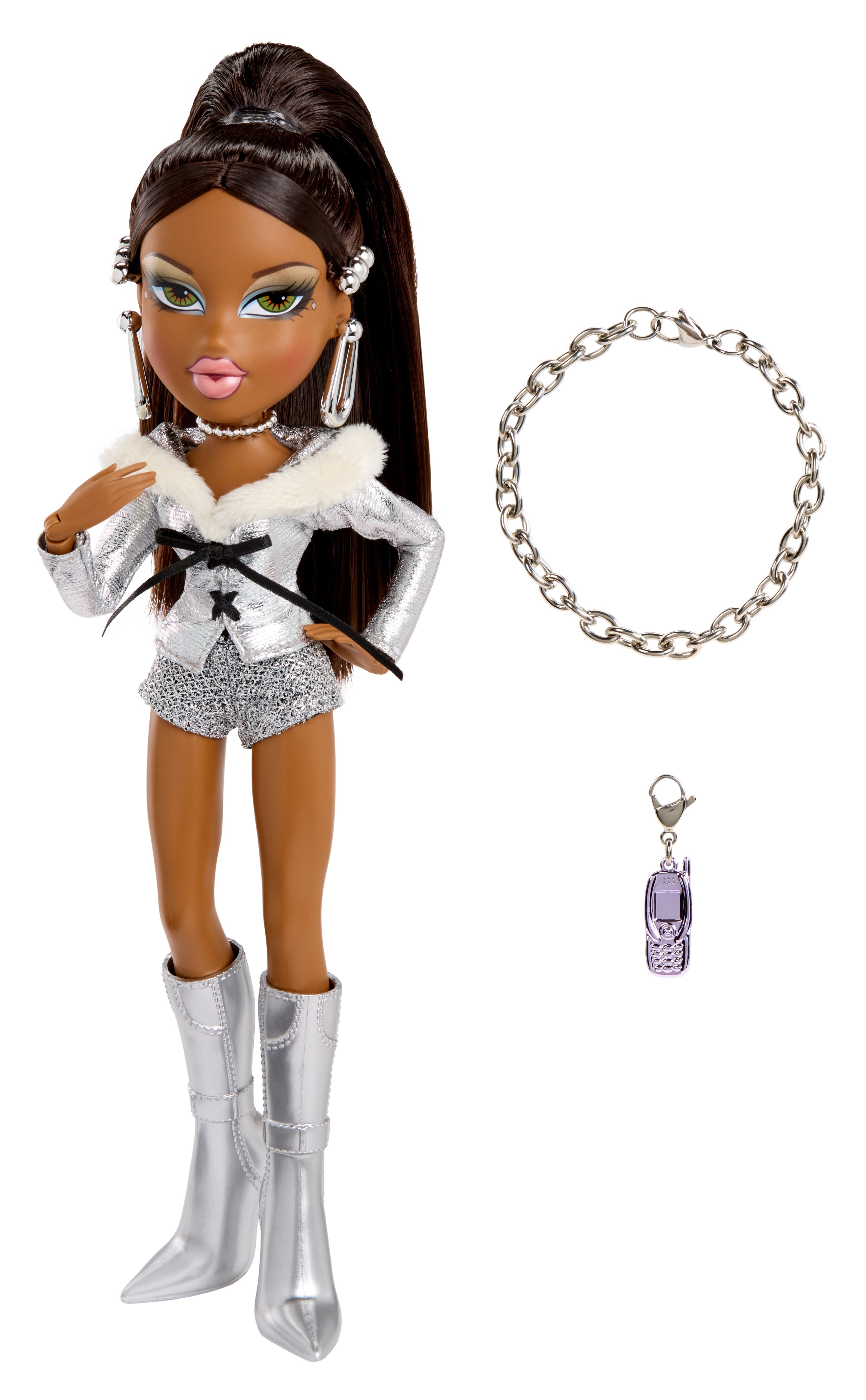 Muñeca Sasha + Charmz Stylin Bratz