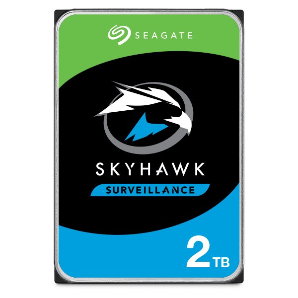 Seagate Skyhawk Surveillance Hdd St2000lv000 Disco Duro 2tb Interno Sata 6gb/S 5400rpm Bufer: 128mb