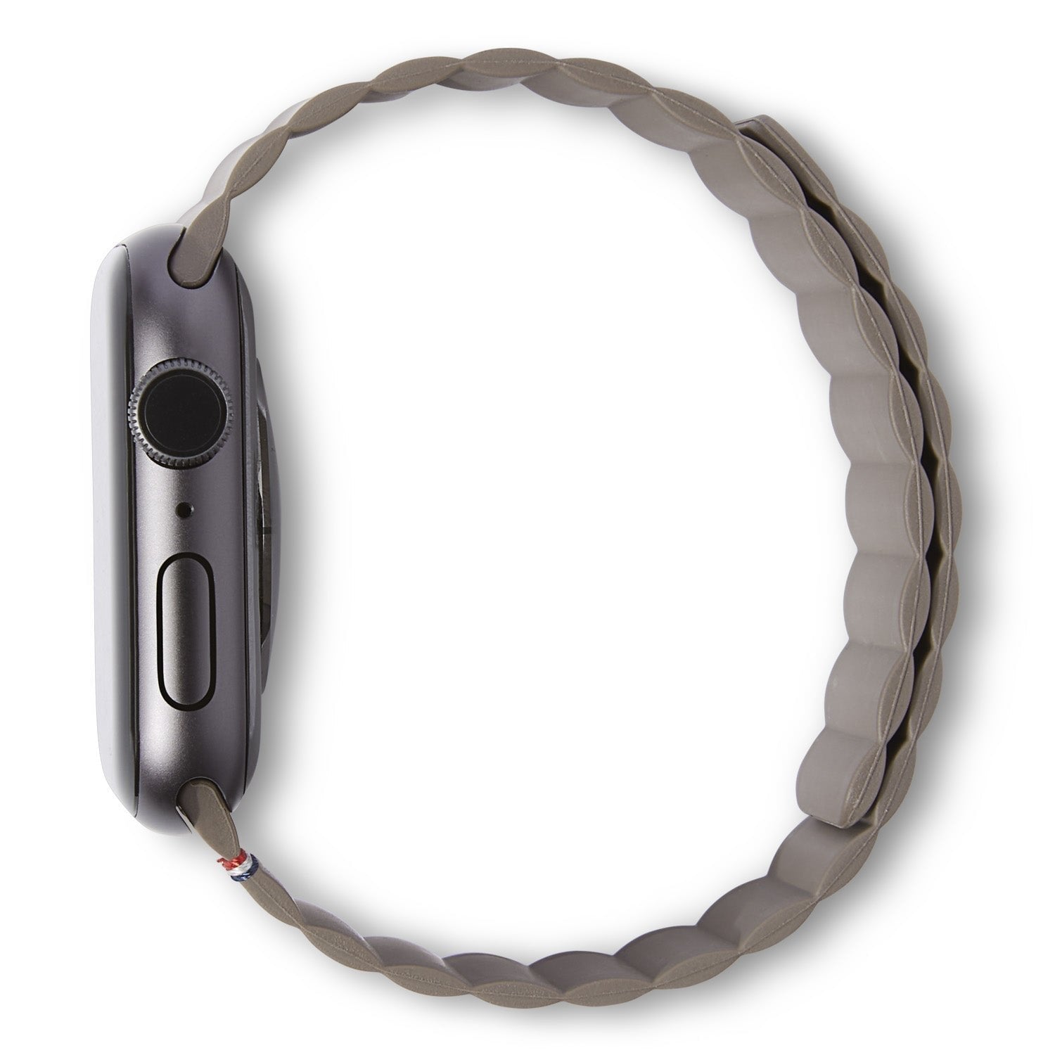 Decoded Silicon Magnet Tract. Strap Lite 38/40/41mm Dk Taupe