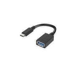 Lenovo Lenovousb-Ctousb-Aadapter Cable Usb 0,14 M Usb 3.2 Gen 1 [3.1 Gen 1] Usb C Usb A Negro