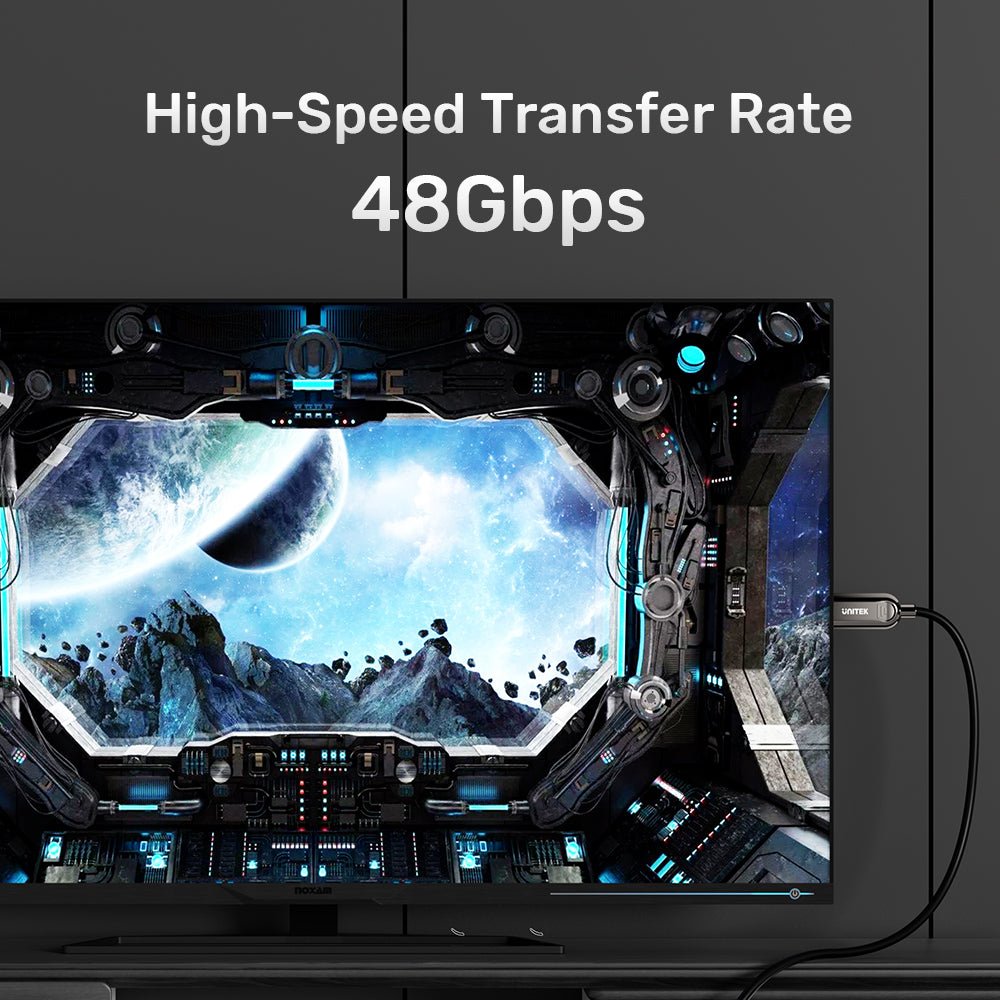 EAN 4894160053121 - UNITEK C11085GY01-20M cable HDMI HDMI tipo A (Estándar) Negro imagen 8