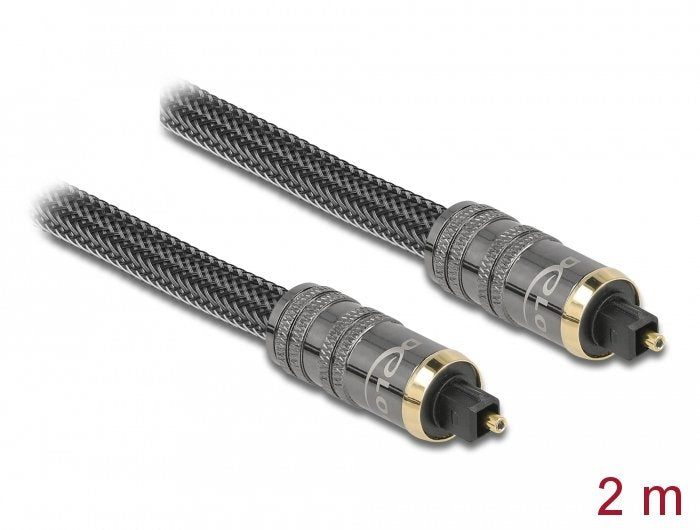 Cable Delock 86984 De Audio 2 M Toslink Antracita