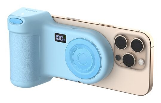 Belkin Stage Power Grip 9300mah + 15w Powerbank Blau Cta006hqbl