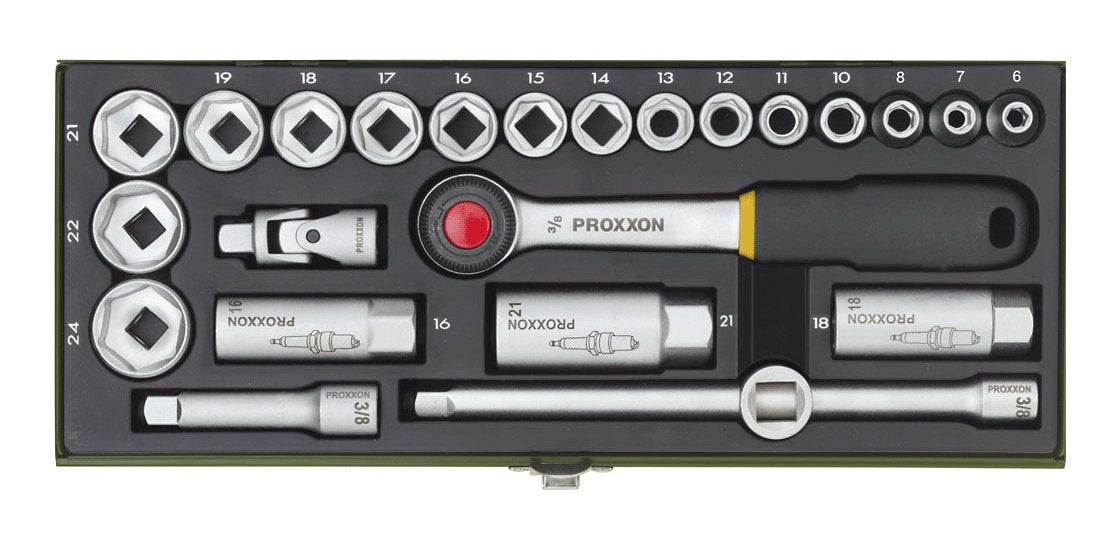 EAN 4006274231108 - Proxxon 23110 set de conectores y conector Juego de enchufes imagen 1