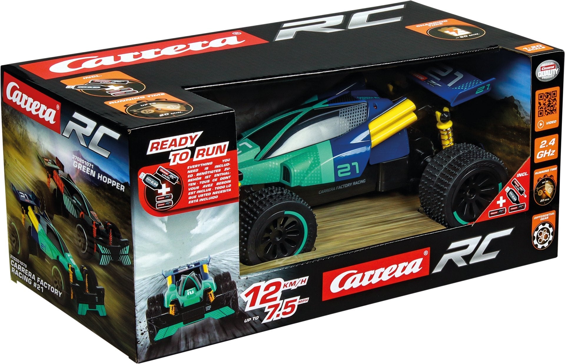 EAN 9003150141839 - Carrera 370201070 modelo controlado por radio Buggy Motor eléctrico imagen 7