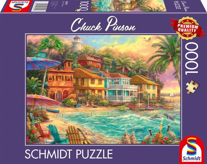 Juegos Schmidt Chuck Pinson: Inselfzeit, Rompecabezas 1000 Partes 58555