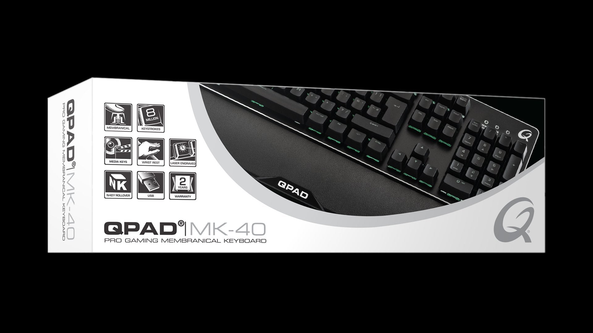 EAN 4715109798180 - QPAD MK-40 teclado Juego USB QWERTZ Alemán Negro imagen 6