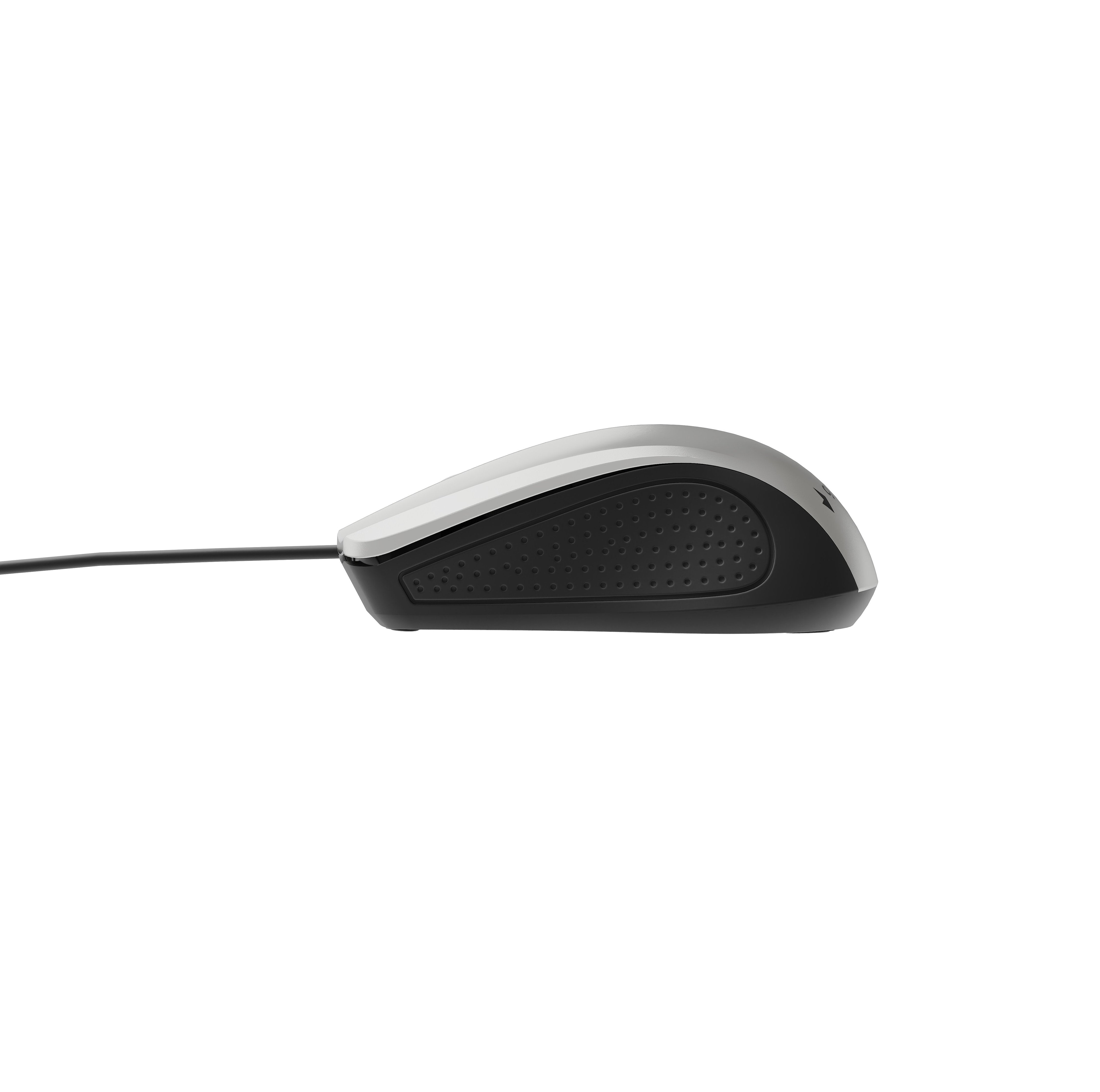 Ratón Gembird Mus-4b-01-Bs Óptico 1200 Dpi Color Plateado