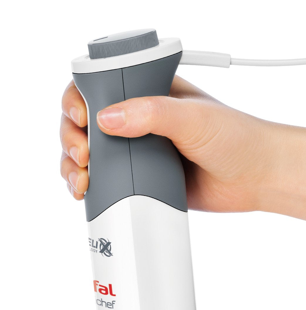 Tefal Optichef Hb643138 Batidora  0,8 L De Inmersión 800 W Metálico Cuarzo, Blanco