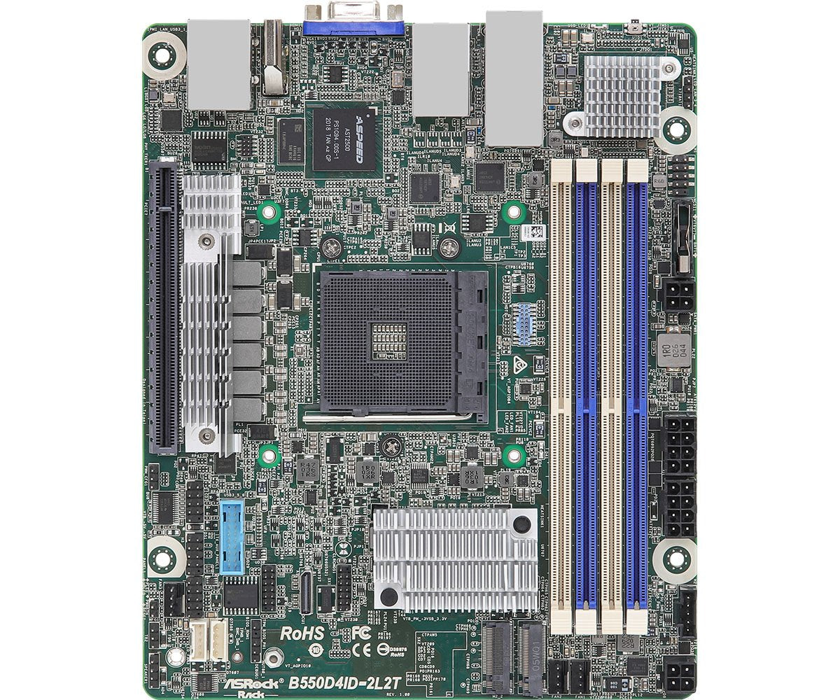 Placa Base Asrock B550 Mini-Itx Zócalo Am4