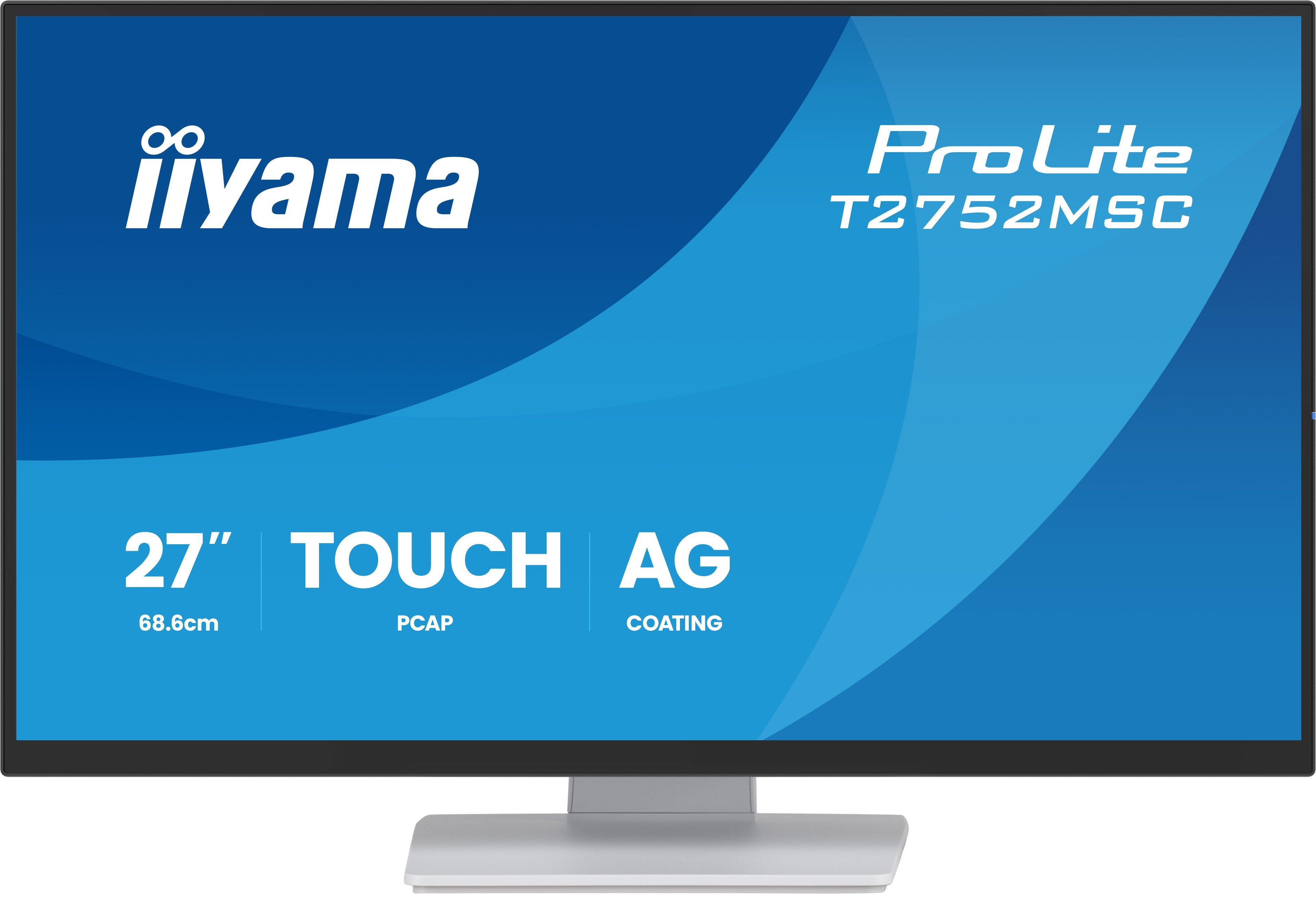 EAN 4948570127214 - iiyama ProLite T2752MSC-W1AG pantalla para PC 68,6 cm (27") 1920 x 1080 Pixeles Full HD LCD Pantalla táct imagen 3