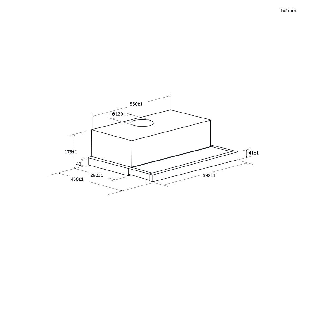 EAN 8059019088570 - Candy CBT60RBG Encastrada Negro 396,2 m³/h imagen 7