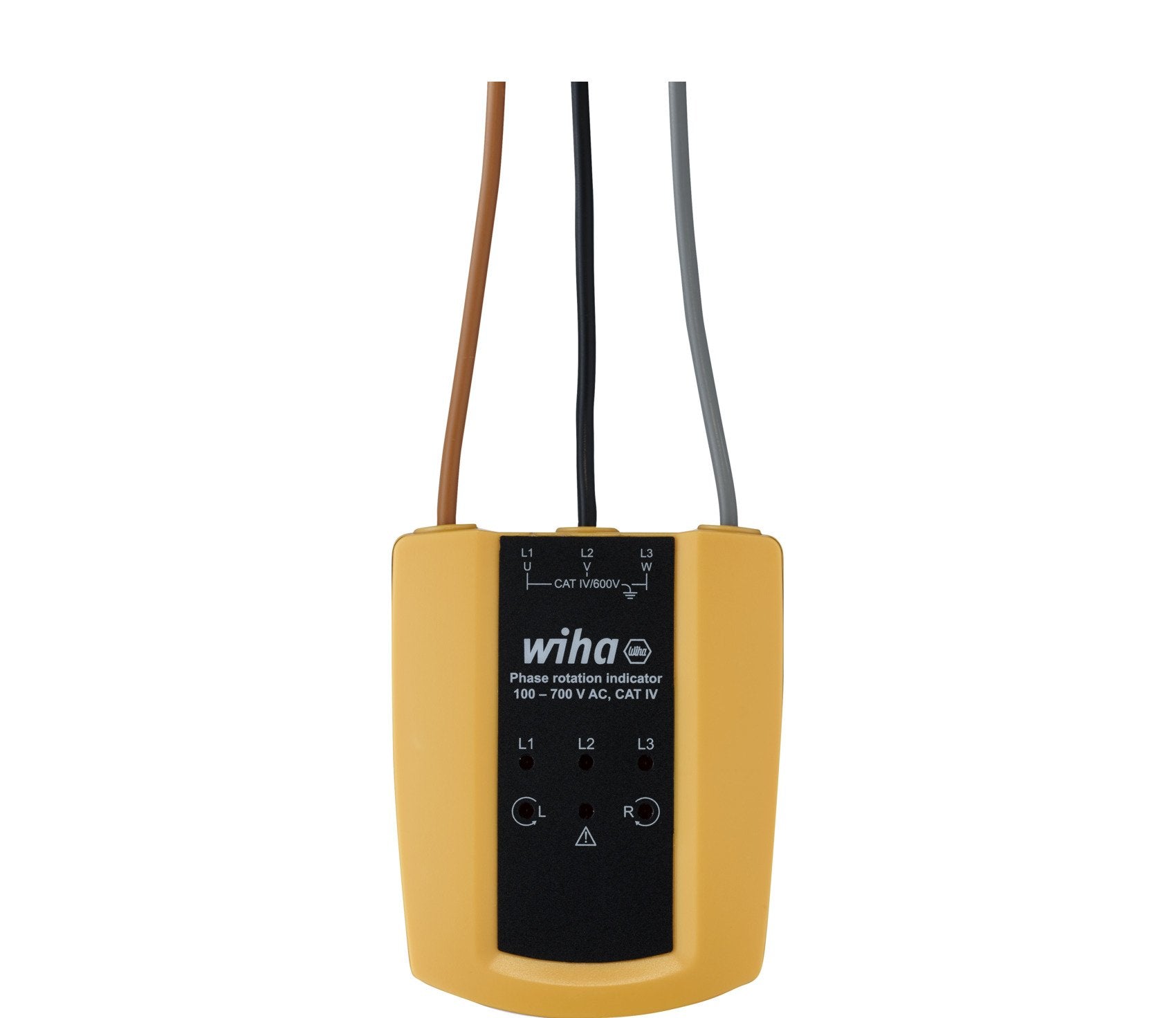 Indicador De Dirección Del Campo Giratorio Wiha 45221, 100 - 700 V Ca, Dispositivo De Medición Amarillo/Negro 45221