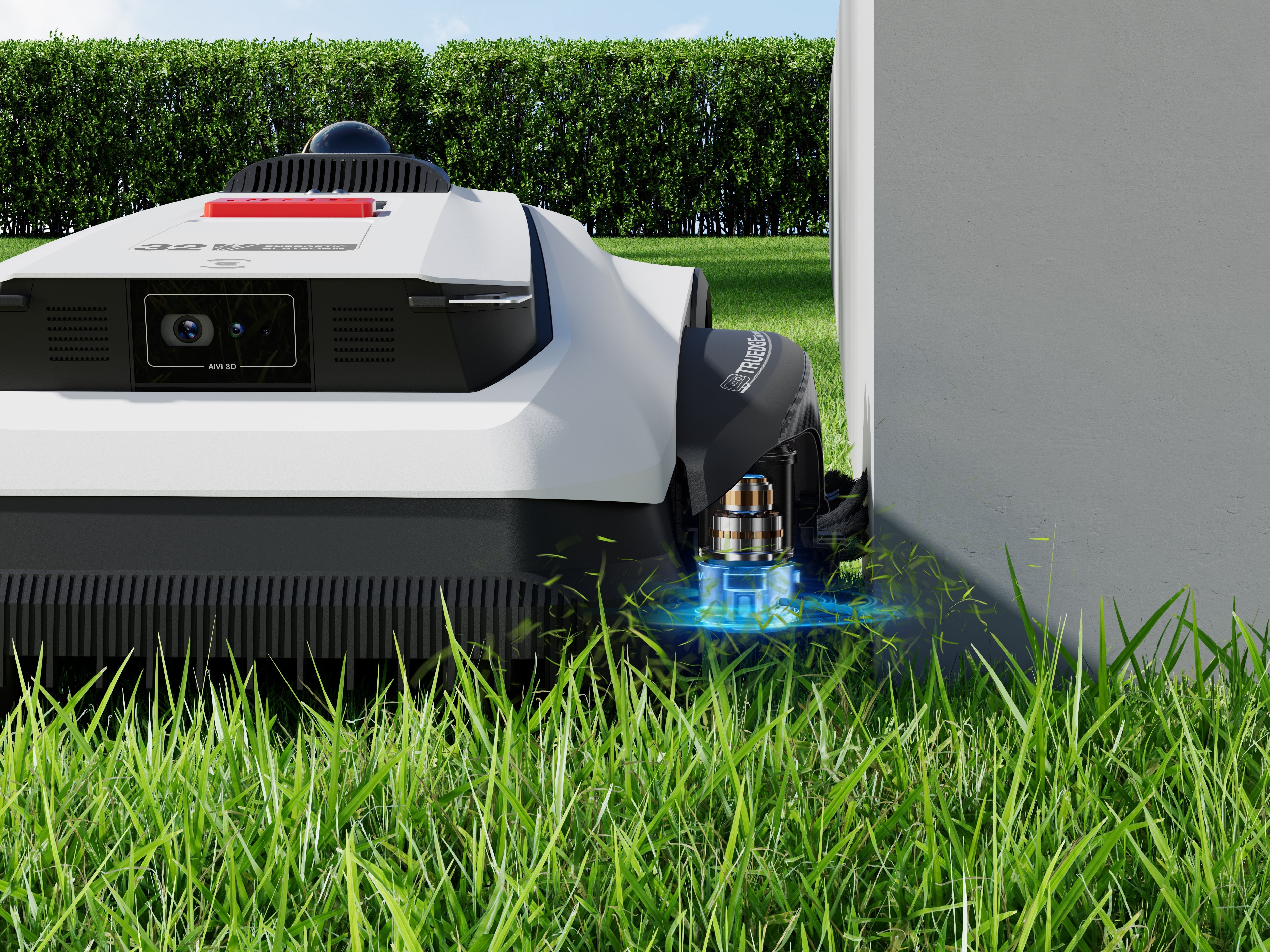 Ecovacs Goat A3000 Lidar Pro Eu Robot Cortacésped 100 W Negro, Blanco