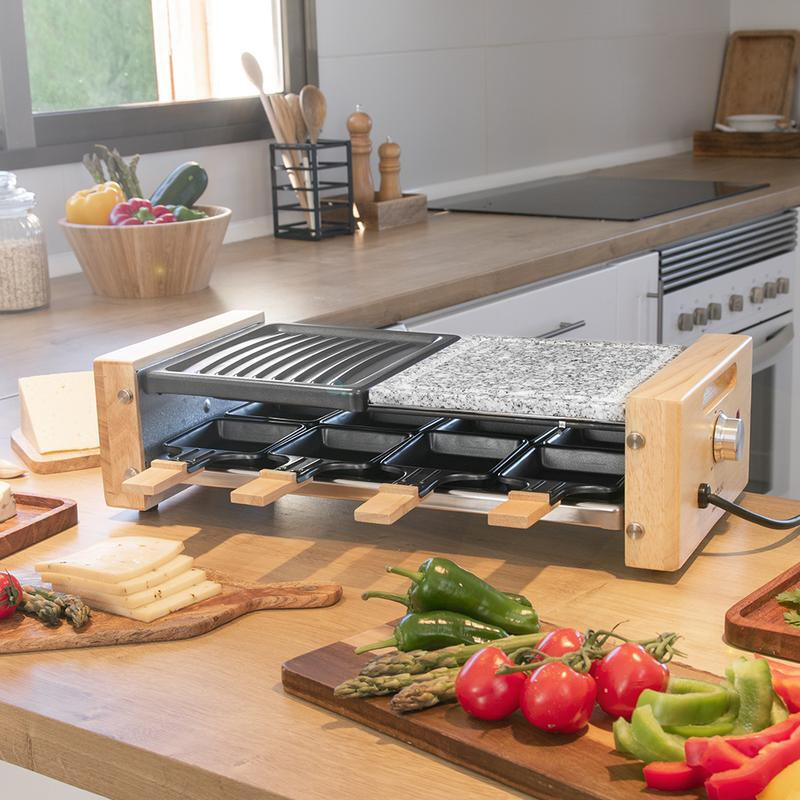 Cecotec Cheese&Grill 8400 Wood Mixgrill Raclette