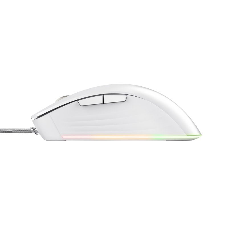 Ratón Gaming Trust Gaming Gxt 924 Ybar+ Hasta 25600 Dpi Blanco