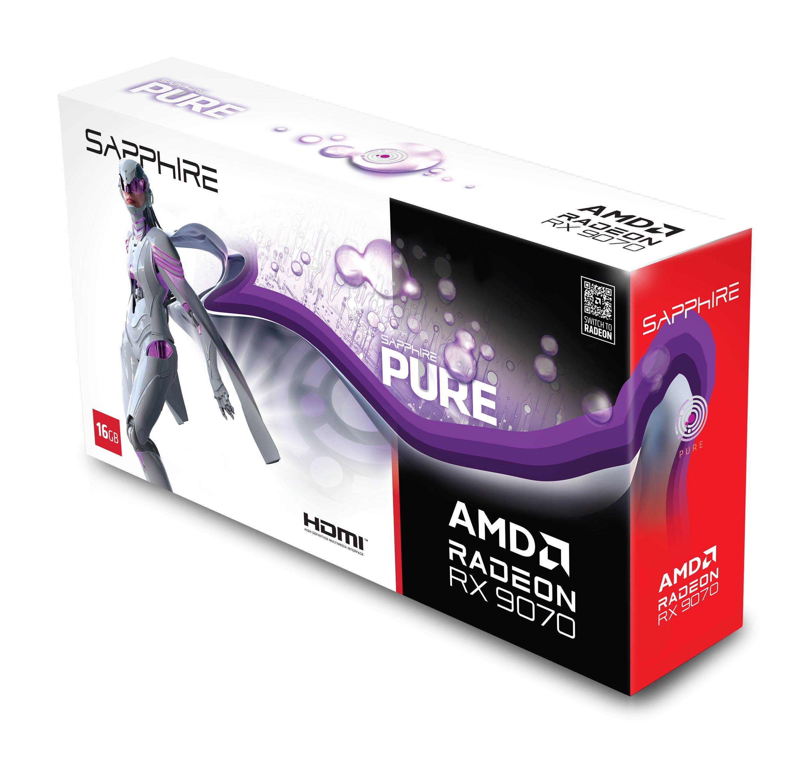 EAN 4895106295957 - Sapphire PURE Radeon RX 9070 AMD 16 GB GDDR6 imagen 6
