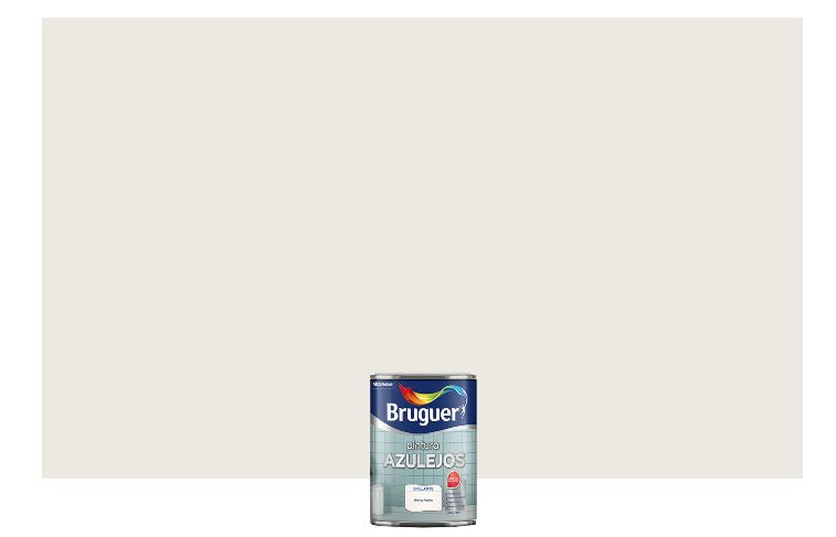 Esmalte Azulejos Brillante Blanco Harina 0,75l 5075264 Bruger