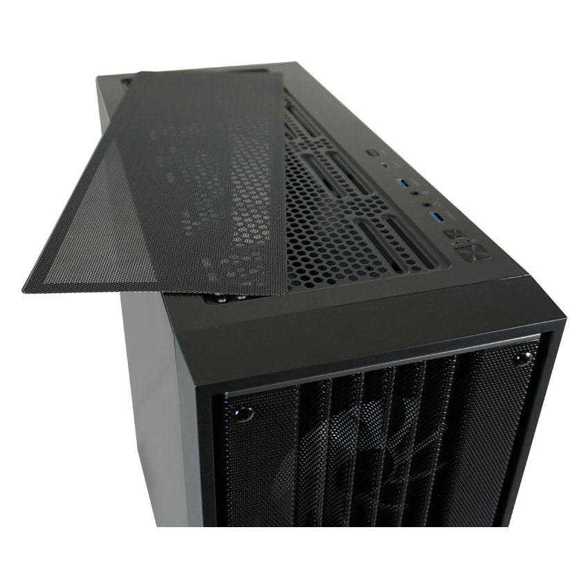 Lc-Power Gehäuse Gaming 810b Dark_crawler_x Black Retail
