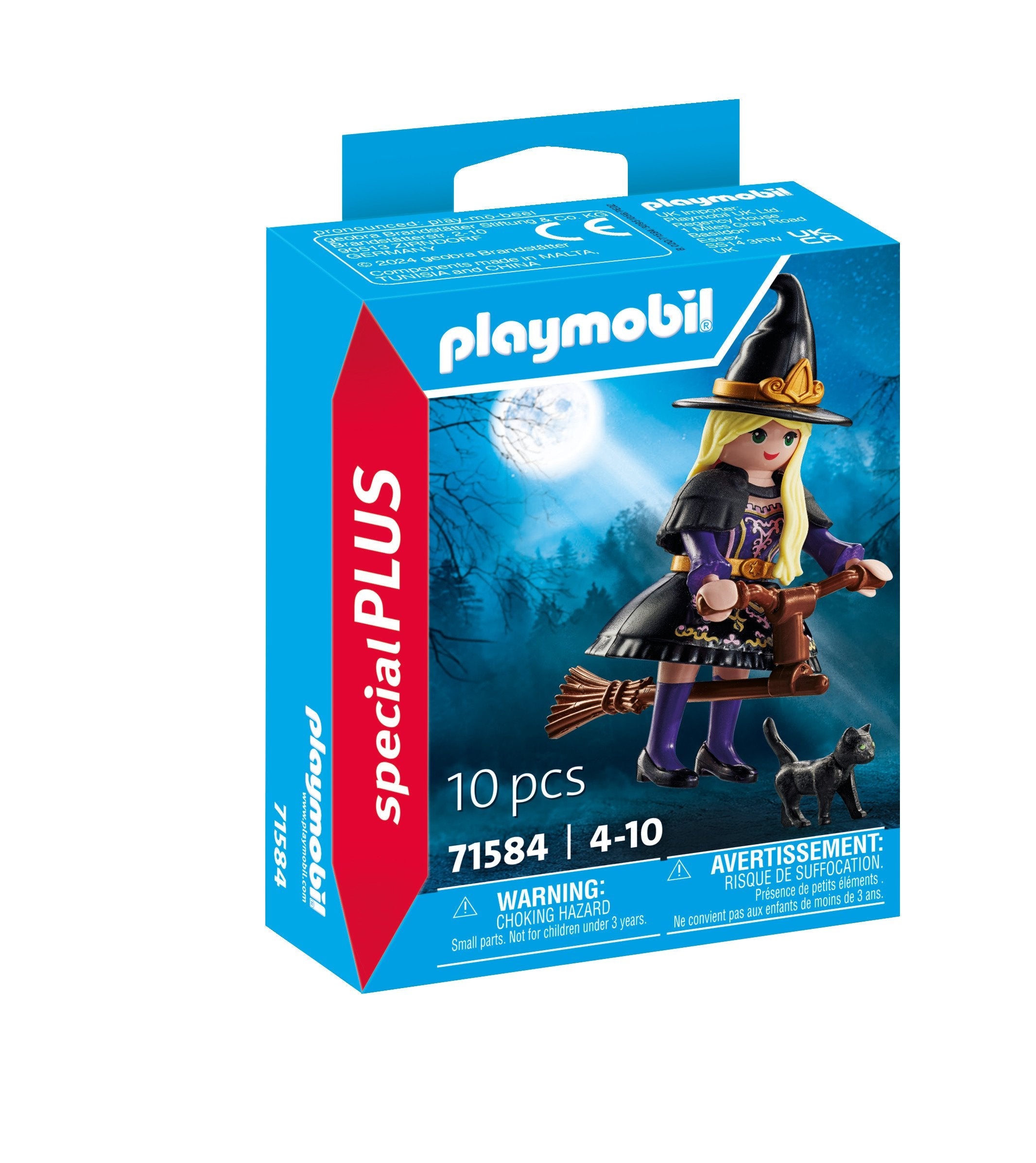 Playmobil Bruja Con Gato