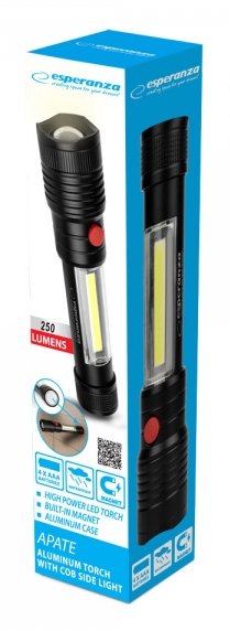 EAN 5901299961049 - Esperanza Apate Negro Linterna de mano LED imagen 6